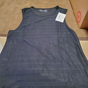 Zyia black luxe muscle tank
